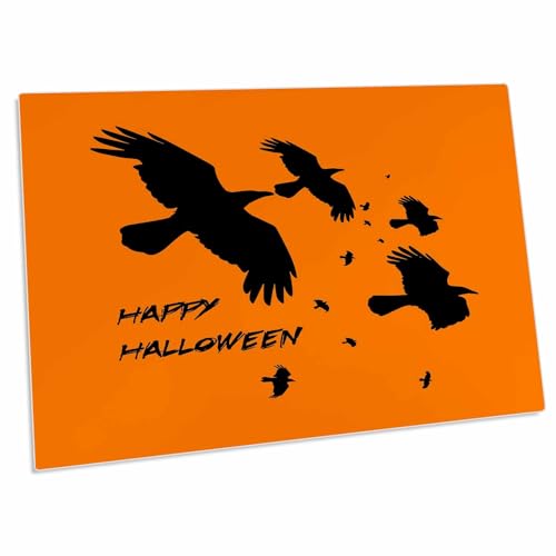 3dRose desk pad con diseño Happy Halloween miniatura 1
