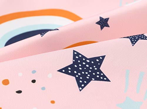 Toddler Boys Girls Floral Print Zip Jacket Hooded Trench Lightweight Kids Rain Coats Windbreaker Casual Outerwear4