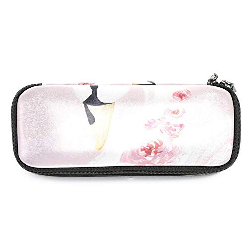 Preisvergleich Produktbild Personalisierbares farbiges Federmäppchen, Kapazität, Stifteetui, Doppelreißverschluss, Schreibwaren-Tasche, Kosmetiktasche mit Fächern für Mädchen, Jungen und Erwachsene