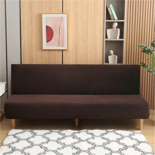 HDSDVNON Coprifuton universale senza braccioli - Miscela elasticizzata di poliestere ed elastan, adatto a divani letto da 63-74', lavabile in lavatrice(4)