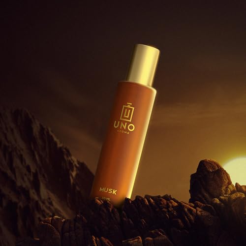 Image of Uno Aroma Musk Car Perfume - Alcohol-Free, Long-Lasting Car Fragrance, Removes Odours, Toxin-Free & Easy to Use Hanging Card, No-Gas Car Perfume with 200+ Sprays, Lasts up to 90 days (30mlx2)