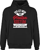 Coole Geschenkidee für Herren: Der normal und modern geschnittene Freizeit Männer Hoody (80% Baumwolle, 20% Polyester) lässt durch den tollen Aufdruck die Herzen aller Maenner schneller schlagen