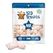 123 Treats | Rawhide Bones Chews 3-4" (50 Count) Premium Rawhide Dog Bones | Free Range Grass Fed Cattle with No Hormones, Additives or Chemicals