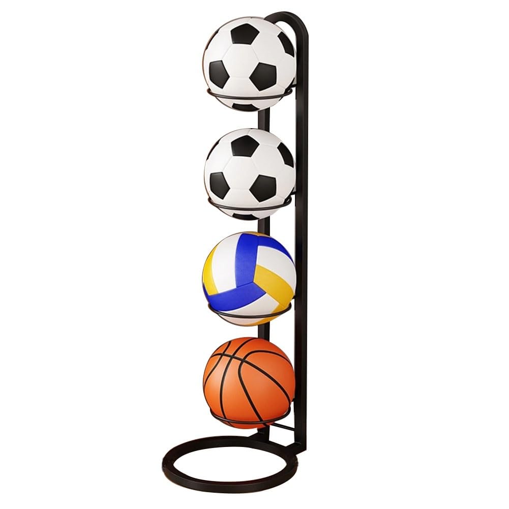 Support de rangement pour équipement de sport de balle et grands ballons