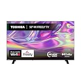 Toshiba 50”UV1563DB 4K Smart VIDAA TV, Ultra HD,Dolby Vision, HDR10, Freely, Disney+, Prime Video, Netflix, Dolby Audio Processing, Works with Alexa, Works with Google Assistant, VIDAA Voice 2025