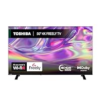 Toshiba 50â€UV1563DB 4K Smart VIDAA TV, Ultra HD,Dolby Vision, HDR10, Freely, Disney+, Prime Video, Netflix, Dolby Audio Processing, Works with Alexa, Works with Google Assistant, VIDAA Voice 2025