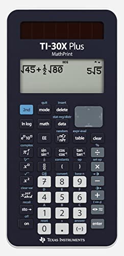 Texas Instruments TI-30XPLMP Kalkulator Naukowy, Czarny, 18,4 x 8 x 1,6 cm