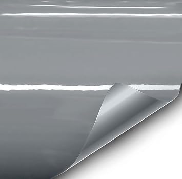 VVIVID+ Gloss Elephant Grey Nardo Gray Vinyl Car Wrap Film 10ft x 5ft