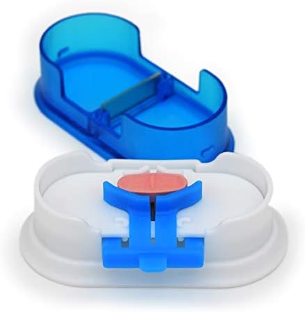 The EQUADOSE Pill Cutter V2. A New Kind of Pill Splitter with Double Stainless Steel Blades and a Centering Device. Great for Cutting Tablets for You and Your Pet.