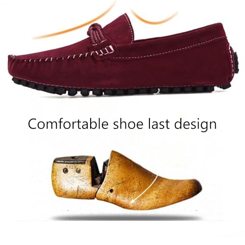 Mens Casual Loafers Shoes Breathable Slip-on Shoes Walking Business Sneakers Driving Work Ofice Dress Shoes4