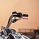 Cabilock 2 Stück Bremshebel Bremsgriff Doppelgasgriffe Motorrad Dirt Motorrad Ersatz Vorne Universal Mountain Covers Stahlhebel Kupplungshebel Lila Aluminiumlegierung