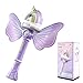 Fancysky Unicorno Bacchette per Bolle per Bambini,Creatore di Bolle Elettrico Portatile con Luci,Bubble Macchina,Adatto per Feste Estive,Matrimoni e Regali per Ragazze (Unicorno) immagine