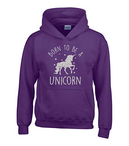 Sweat anniversaire fille licorne à paillettes, le cadeau idéal pour sa fête