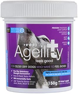 Natural VetCare Ageility Veterinary Strength Senior Supplement for Older Dogs