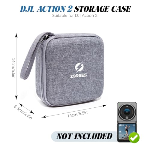 Image of ZORBES Carrying Case Compatible with Action 2 EVA Waterproof Hard Shell