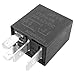 3-Pack HFV6 012H-TR Relay - 30A 12VDC 4-Pin SPST Automotive Relay - Compatible with Chery, Great Wall, VW Vehicles (2010-2020) - Fixes A/C Failures & Blower Motor Issues