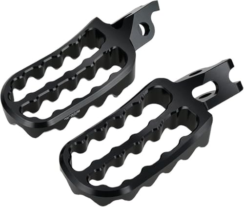 Repose-Pieds pour Africa Twin CRF1000L en Aluminium Renforcé Noir