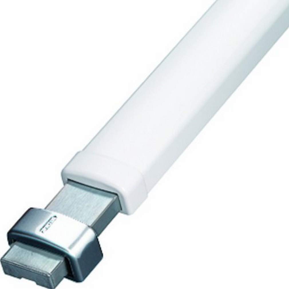 ABUS 490897 - PR_2700_W-CHR Barra transversal con cilindro de alta seguridad sistema V 30/70 blanca y cromo