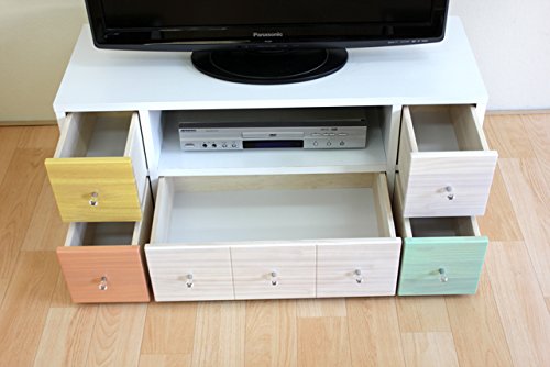 Amazon.co.jp: 日本製 カントリー風 幅95cm ロータイプテレビボード