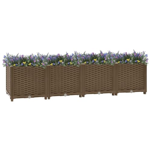 Jardinière surélevée polypropylène résistante 160 cm grand volume - 3