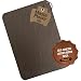 MastaPlasta Self-Adhesive Patch for Leather and Vinyl Repair, XL Plain, Medium Brown - 8 x 11 Inch