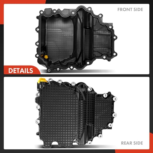 A-Premium Engine Oil Pan w/Gasket & Bolt Kit Compatible with Ford F150 2017-2019 3.5L, F150 2018 3.3L, Expedition 2018-2019 3.5L & Lincoln Navigator 2018 3.5L - Replace Part HL3Z-6675-A by A-Premium - Used condition - Image 7