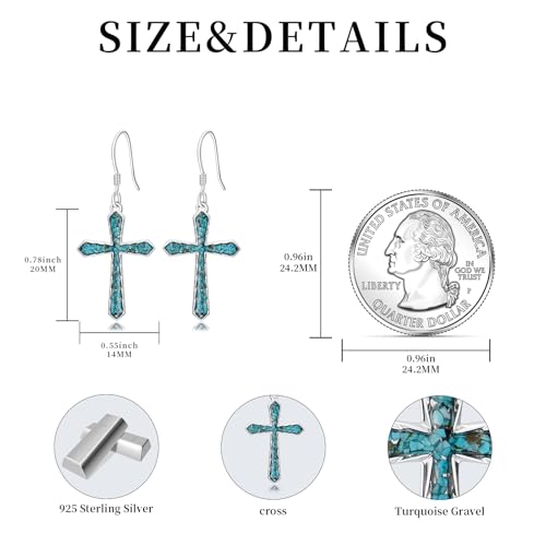 Mustard Seed/Sunset Earrings for Women 925 Sterling Silver Mountain Dangle Drop Earrings Nature Jewelry Faith Gifts for Christian Hikers Lovers4