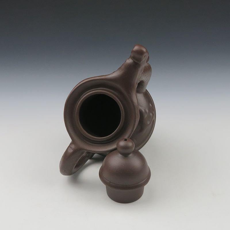 中国 大清康煕年製 緑釉粉彩 雲龍文瓶 V 5404A