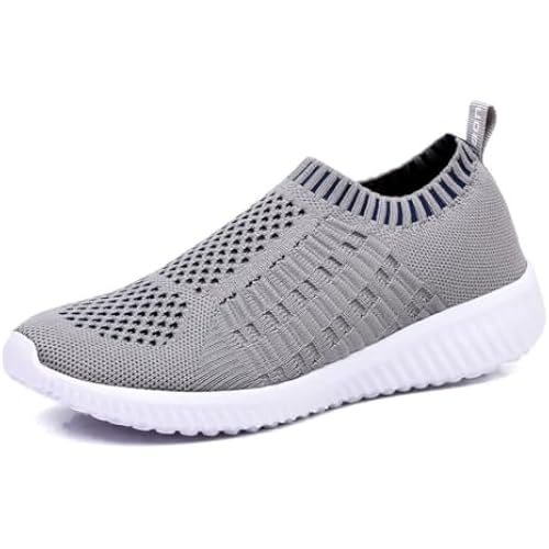 TIOSEBON Women's Slip On Sneakers Casual Comfortable Walking Tennis Shoes
