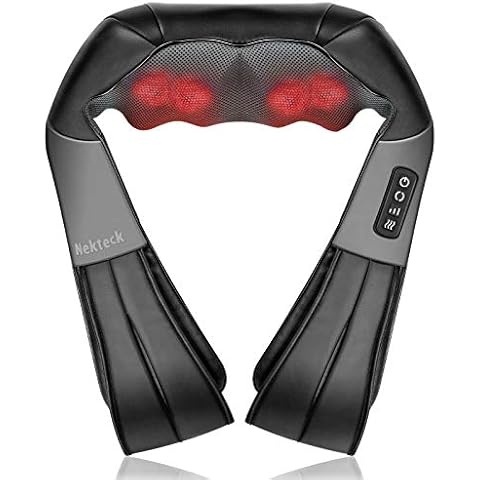 Nekteck Electric Deep Tissue 3D Kneading Massage Pillow Cover