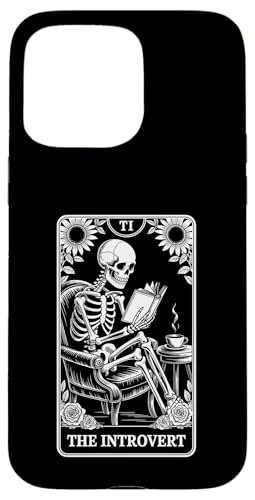 The Introvert Tarot Card Indoorsy Men Inrovert �X�}�z�P�[�X iPhone 15 Pro Max �p