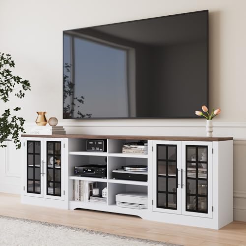 Bobve Farmhouse TV Stand for TVs up to 100
