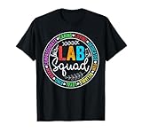 Lab Squad Funny Lab Week 2025 Medical Laboratory Technician T-Shirt