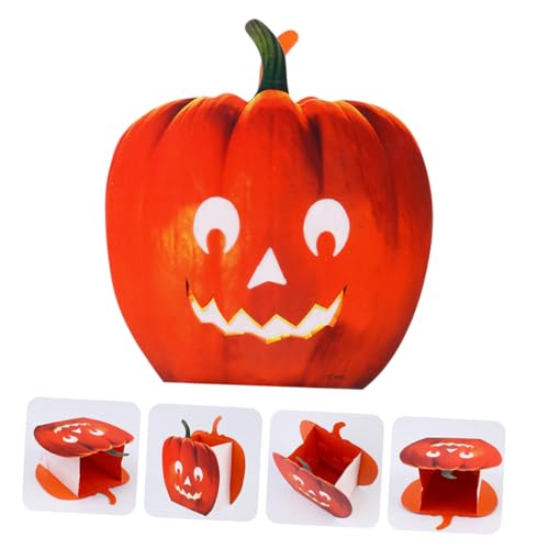 HOLIDYOYO 20 Pezzi Sacchetti in Carta Resistenti Antifuoco per Candele Halloween Buste Decorazione Party Romantico Riutilizzabili e Strappo per Esterni con Lumini