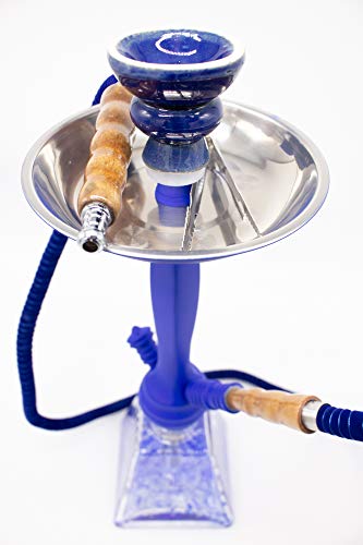NEUE design extra Stabil Shisha set, Wasserpfeife set, Aluminium, Wasserpfeife Komplettset, Hookah set ca. 48 cm mit 1… – Bild 7
