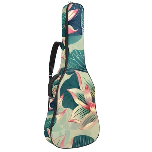 Housse guitare acoustique légère et imperméable pour éviter la pluie et ranger vos accessoires