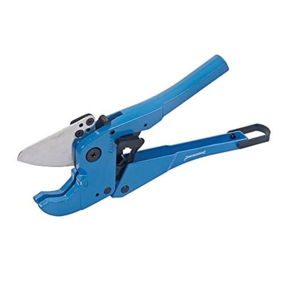Silverline Expert Ratchet Plastic Pipe Cutter 42Mm