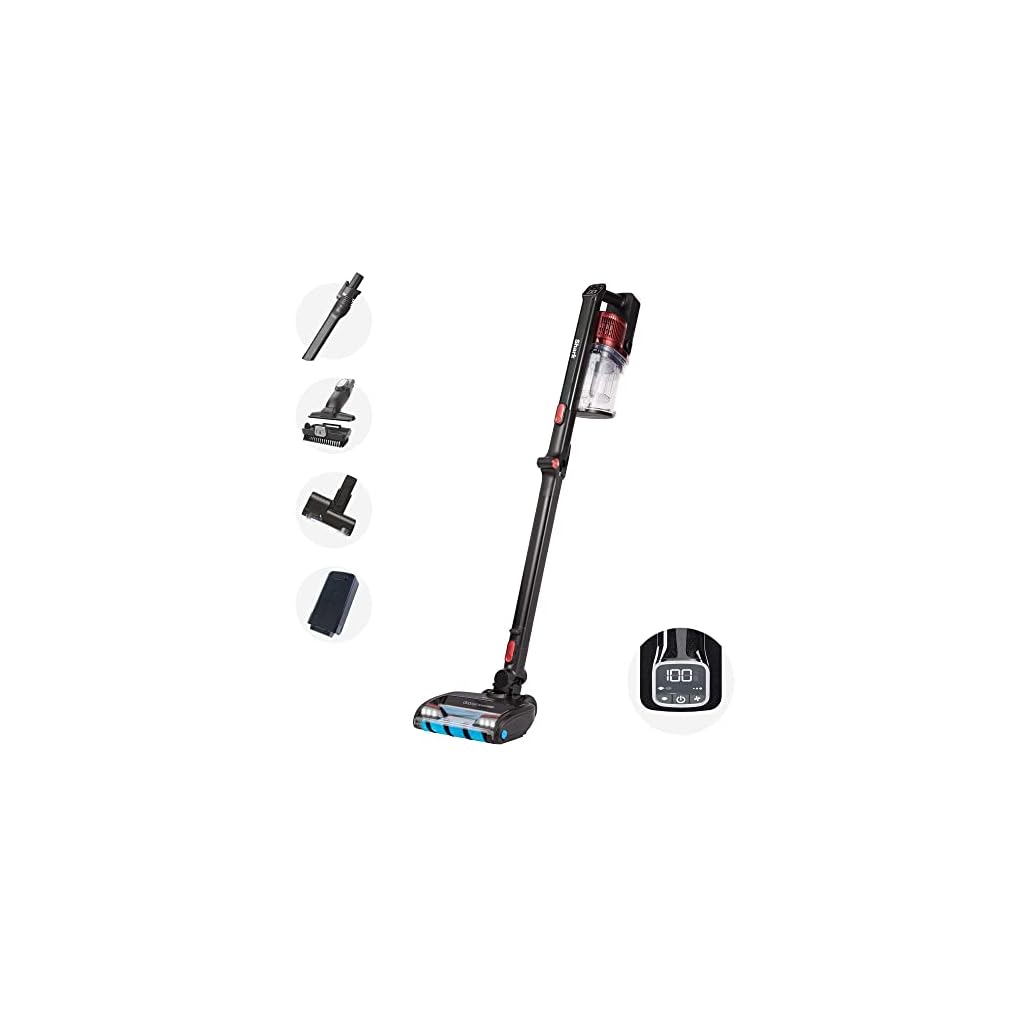 Shark Cordless Stick Vacuum Cleaner [IZ300UKT] 60 Minute Run Time*, Pet