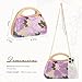 Imagen de Syrads Lentejuelas Bolso De Mano De Para Mujer Bolso De Formal Elegante Bolso De Mano Bolsos