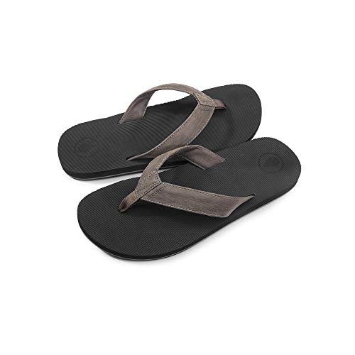 Image of Volcom Men's Victor Sandals - Water-friendly Flip Flops With Comfort Foam Footbed
