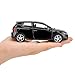 1:36 Volkswagen Golf GTI Toy Car, Diecast Pull Back Model Car, Doors Open, Collection Kids Toy for Aged 3 and up, Gift Black