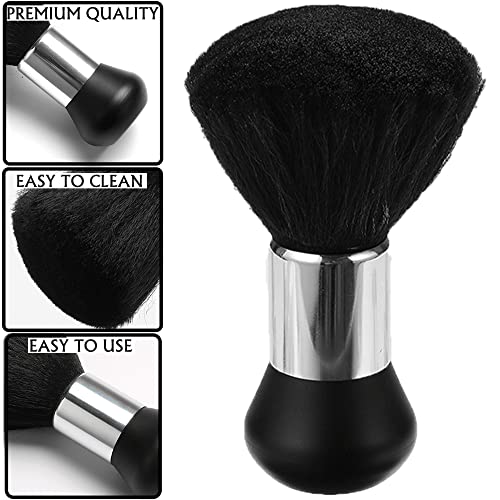 image for Borogo Professional Hair Cutting Cape with Neck Duster Brush, Salon Ba