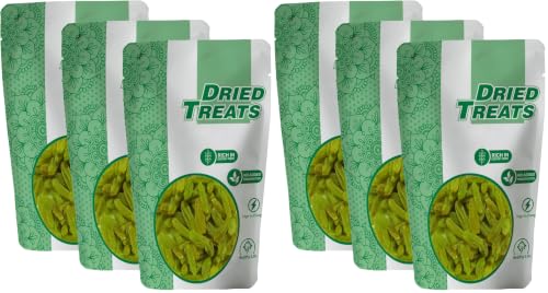 Image of Dried Treats Kishmish (Green Raisins) 600 Grams (200gm X 3) - Hari Darakh | Green Raisns Nutrient-Rich Superfood for Energy |Hari Kishmish Rich Source of Potassium & Dietry Fiber - This seedless Kishmish is the Best Snack for Every Age Group | Kishmish | Delicious Snack