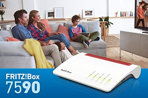 AVM Fritz!Box 7590 High-End WLAN AC + N Router (Refurbished) - View 7