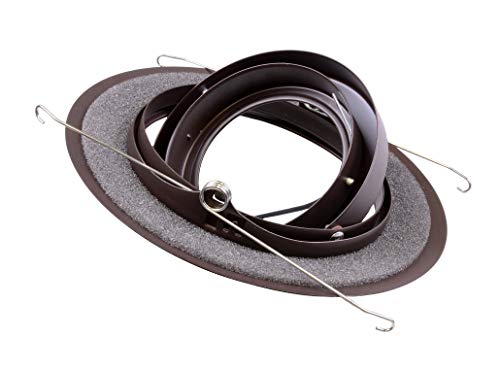 Nicor Lighting 6 Inch Oil-Rubbed Bronze Recessed Gimbal Ring Trim, Fits 6 Inch Housings (17558Ob) #TOP7
