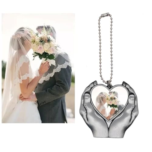 Unique Heart Shaped Car Interior Accessory Customizable Heart Shaped Car Charm Unique Auto Pendant for Car Hangings2