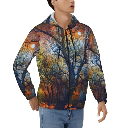 Sweatshirt Homme zippé chaud et doux pour en finir avec le froid