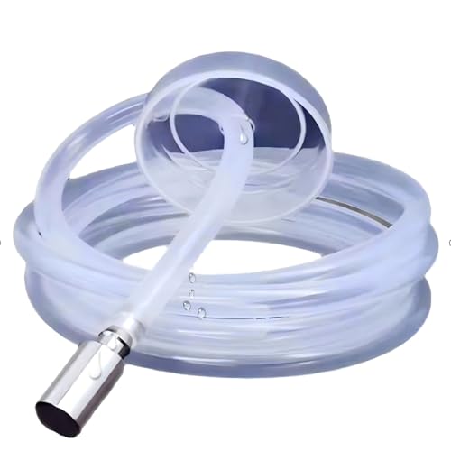 Food-Grade Silicone Hose with Steel Head