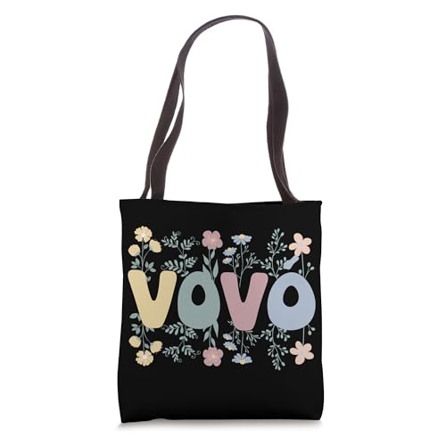 Bolso tipo tote Vovó Flowers Vovó Abuela Vovó Grandma miniatura 1