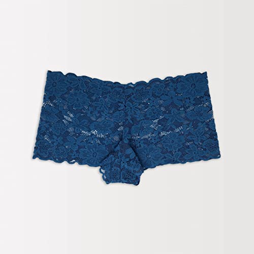 Sexy Basics Women's 10 Pack Lace Boyshort Boyleg Panty | Ultra Soft & Stretchy Lace Lingerie (Small, 10 Pack -Assorted Grab Bag Color Blast) #TOP4